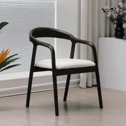 Wood Modern Dining Chairs Nordic Outdoor Luxury Home Dining Chairs Modern Arm Nordic Chaises Salle Manger Outdoor Furniture