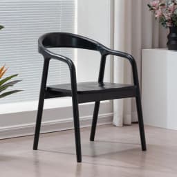 Wood Modern Dining Chairs Nordic Outdoor Luxury Home Dining Chairs Modern Arm Nordic Chaises Salle Manger Outdoor Furniture