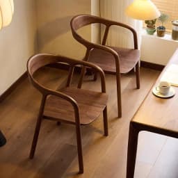 Wood Modern Dining Chairs Nordic Outdoor Luxury Home Dining Chairs Modern Arm Nordic Chaises Salle Manger Outdoor Furniture
