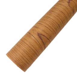 Size:2.5x0.58m Thick:0.2mm Tech Wood Teak Pattern Thin skin Wood Veneer Furniture Cabinet Decoration Floorcovering Veneer