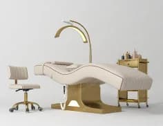 Curved Eyelash Lashista Stretcher Bed Camilla Cama Lash Massage Cosmetic Table Eyelash Extension Bed Chair