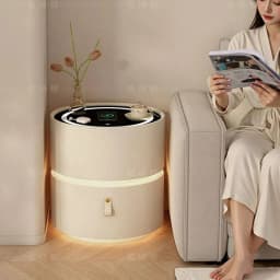 Smart Luxury Bedside Table Bedroom Coffee Decor Comfortable Storage Nightstand Drawers Organizer Criado Mudo Trendy Furniture
