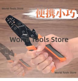 IWC-1424AB Non-Insulated Open Barrel Terminals Crimping Pliers Weather Pack Sealed Connector Wire Crimper Tool Clamp