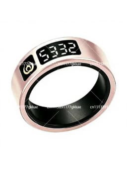 Digital Prayer Counter Ring with Vibration Alert, IP68 Waterproof, Compact Size for Islamic Worship Tracking