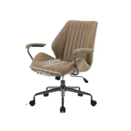 Ergonomic Office Chairs Vintage Study Desk Chair Comfortable Computer Task Seat for Long Sitting Swivel Chair for Home Office