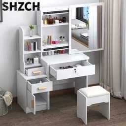 Dressing Table Small Apartment Dresser Modern Makeup Mirror Storage Cabinet 옷장