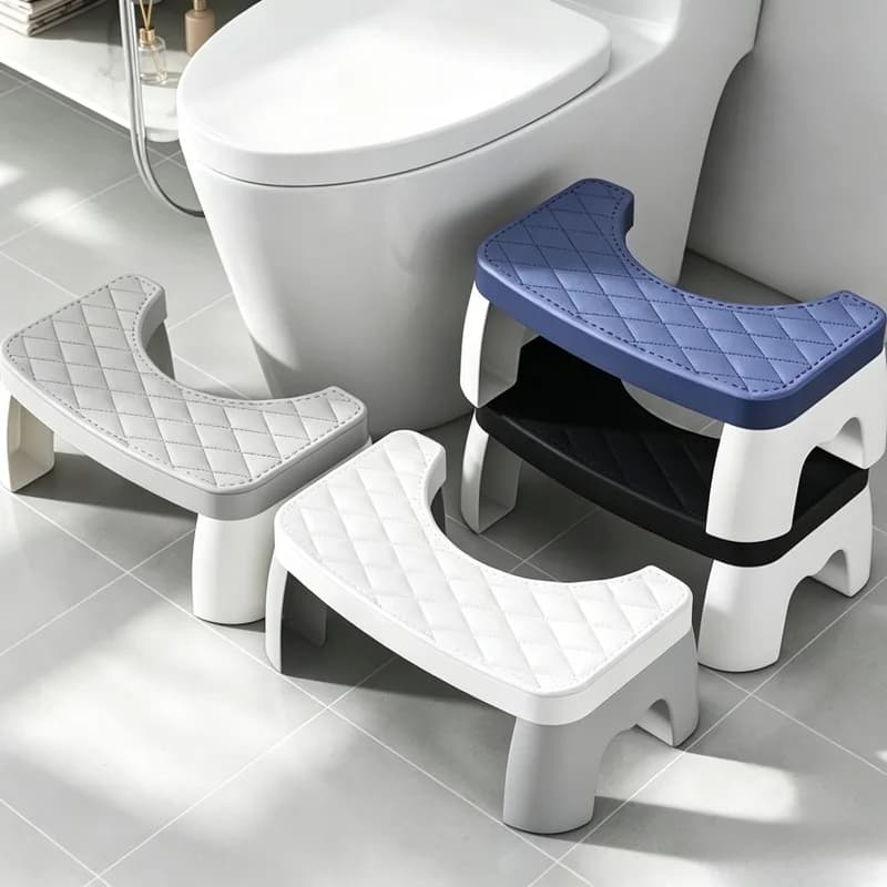 Anti-slip Toilet Footstool Potty Assistance Step Stool For All Ages Household Bathroom Accessory Supplies