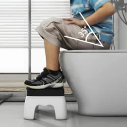 Anti-slip Toilet Footstool Potty Assistance Step Stool For All Ages Household Bathroom Accessory Supplies
