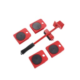 300KG Heavy Duty Furniture Lifter Transport Mover Lifter Slides Wheel Easy Furniture Mover Tool Set Wheel Roller Bar Hand Tools