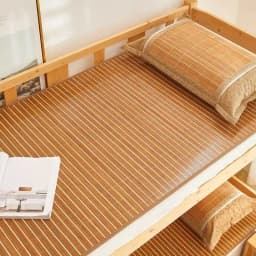 Summer Bamboo Mat Ice Silk Mattress Naked Sleeping Students Dormitory Single Mattress Home Folding Grass Mat Natural Bamboo Mat