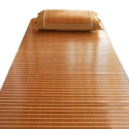 Summer Bamboo Mat Ice Silk Mattress Naked Sleeping Students Dormitory Single Mattress Home Folding Grass Mat Natural Bamboo Mat