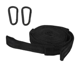 2Pcs High Bearing Capacity Hammock Straps 600lbs Breaking Strength Polyester Hammock Belt Rope 5 Ring Correias De Poliéster