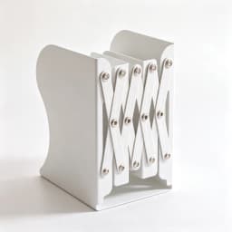 Cross border iron bookshelf with books placed on the table for student storage, and a foldable book stand with a bookshelf for h