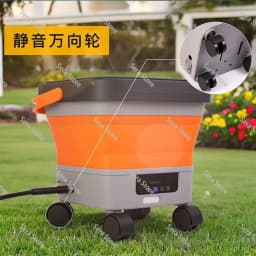 High-pressure Car Washing Machine Foldable Portable High-power Car Washing Artifact Multifunctional Easy-to-store Cleaning