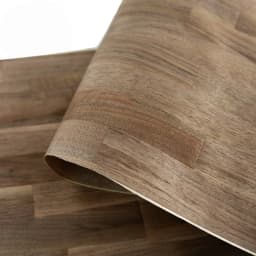 40x250cm Handcrafted Natural Black Walnut Wood Veneer With Checkered Joint Design for Furniture Renovation & Interior Decoration
