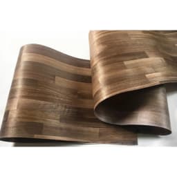40x250cm Handcrafted Natural Black Walnut Wood Veneer With Checkered Joint Design for Furniture Renovation & Interior Decoration