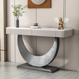 Contemporary American Console Table Lounge Industrial Entryway Table Light Luxury Nordic Flurkonsole Living Room Furniture