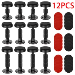 12 Pcs Bed Frame Anti Shake Tool Adjustable Threaded Headboard Stopper Bedside Cabinet Sofa Funiture Stabilizer Fixator