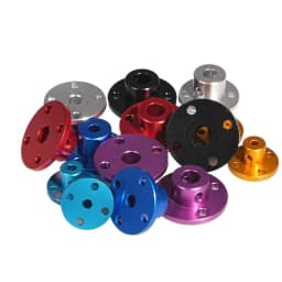 3/4/5/6/8mm Aluminum Alloy Flange Coupling For Motor Guide Shaft Coupler Support Connector Motor Guide Shaft Connector