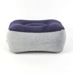 1-Piece Inflatable Footrest Pad for Home Travel And Work Portable Adjustable Backrest Foot Pillow