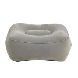 1-Piece Inflatable Footrest Pad for Home Travel And Work Portable Adjustable Backrest Foot Pillow