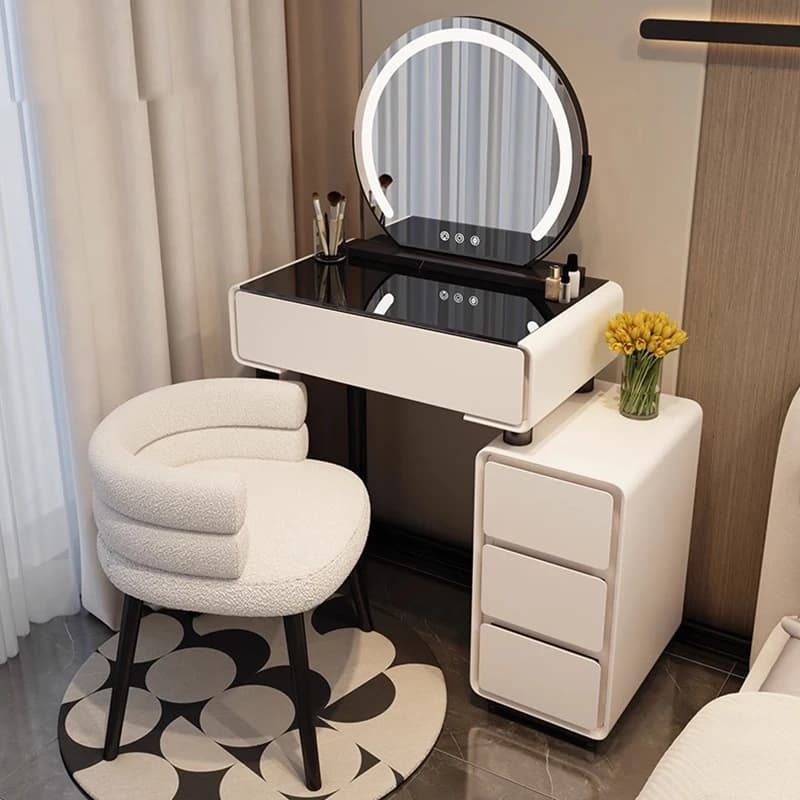Modern Elegant Vanity Table Multifunctional American Beautiful Premium Vanity Table Aesthetic Classic Meuble Chambre Furniture