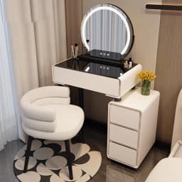 Modern Elegant Vanity Table Multifunctional American Beautiful Premium Vanity Table Aesthetic Classic Meuble Chambre Furniture