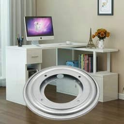 5.5/8/9/12 INCH Diameter Round Shape Galvanized Lazy Susan Turntable Bearing Rotating Swivel Plate Base
