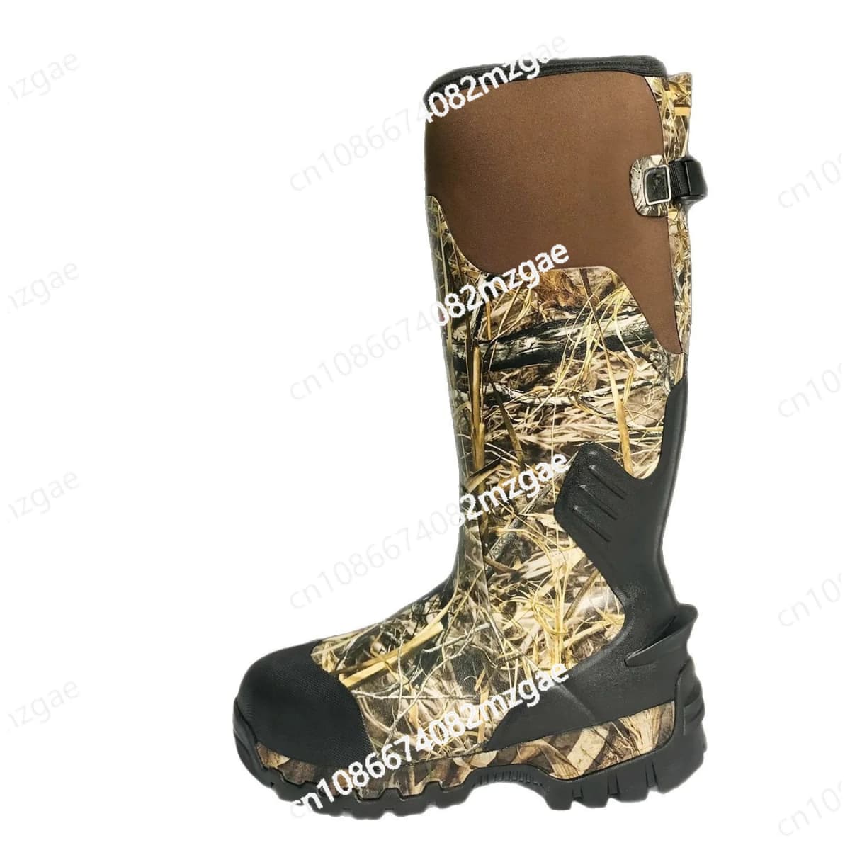 Outdoor men's camouflage tactical boots long tube warm winter outdoor