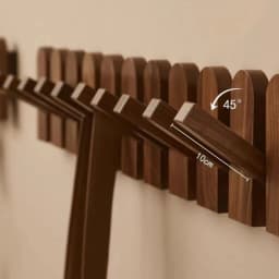 Solid Wood Coat Racks Creative Piano Key Hanging Clothes Rack Home Wall Multi -hook Coat Hook Hall Hanger Storage Furniture