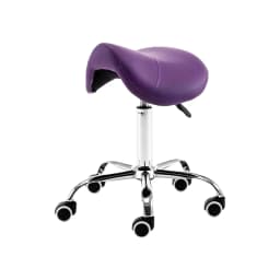 Ergonomic Saddle Stool Adjustable Swivel Chair For Barber Tattoo Massage Nail Technician Workshop Office Rolling Task Chair