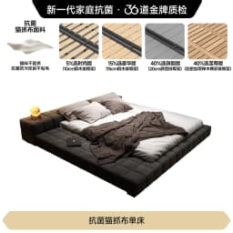 King Size Minimalist Bed for 2 People 180x200cm Modern Wooden Luxury Design Bedroom Beds Comfortable Camas de Dormitorio Furnitu