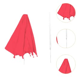 Plant Umbrella Compact Stainless Steel Ground Stake Convenient from Blazing Sun Adjustable Height Versatile Plants Shade Cover