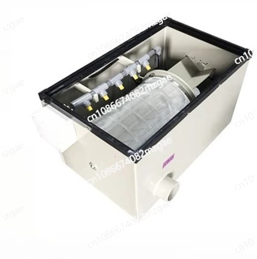 Fish Pond Water Treatment Machinery Micro Drum Filter Koi Pond Biological Filtration System Microfiltration Machine for