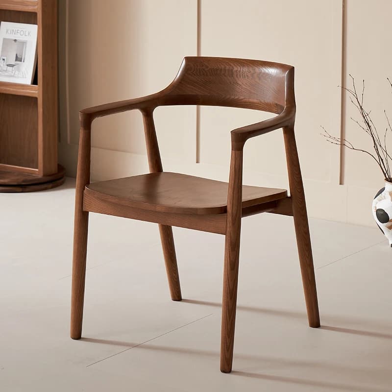 Armchair Dining Chairs Nordic Salon Kitchen Ergonomic Dining Chairs Luxury Wood Pink Mesas De Restaurante Kitchen Furniture