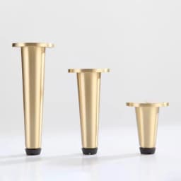 2pcs Set Adjustable Brass Support Cabinet Legs, Furniture Bbathroom Coffee Table Sofa TV Cabinet, Height Increasing Legs