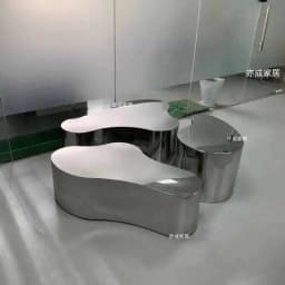 Metal Luxury Coffee Table Decoration Living Room Designer Side Table Moving Standing Nordic Couchtisch Lounge Suite Furniture