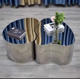 Metal Luxury Coffee Table Decoration Living Room Designer Side Table Moving Standing Nordic Couchtisch Lounge Suite Furniture
