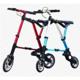For Adult 8-Inch Folding Bicycle Multi-Function Mountain Bike Ultralight Portable Bicycle Foldable Mini Non-Slip Road Bike