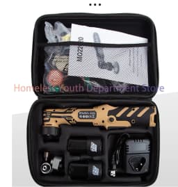 Cordless Mini Car Polisher 110-240V 12V Micro Cordless Scratches Killer DA/RO Car Polisher 6 Speed 1/2/3inch 30 Pads