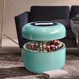 High End Hotel Bluetooth Speaker Integrated Beer Cooler Drinks Fridge Multifunction Big Touch Screen Smart Coffee Table
