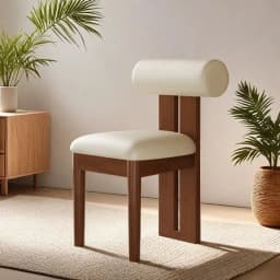 Retro Solid Wood Dining Table Chair Home Desk Backrest Chair French Wabi Sabi Style Nordic Medieval Designer Makeup Chairs
