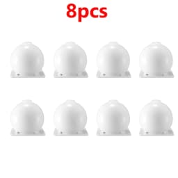 4/8Pcs Metal Furniture Legs - Polished Heavy-Duty Round Table Legs 10cm, Suitable for Sofas, TV Stands, Coffee Bedside Table