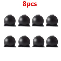 4/8Pcs Metal Furniture Legs - Polished Heavy-Duty Round Table Legs 10cm, Suitable for Sofas, TV Stands, Coffee Bedside Table