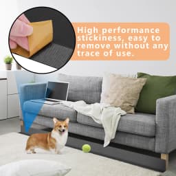 Adjustable PVC Sofa Backrest - 3 Meters, Cuttable Toy Preventer Under Sofa, Easy-to-Install Sofa Bottom Panel.