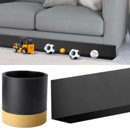Adjustable PVC Sofa Backrest - 3 Meters, Cuttable Toy Preventer Under Sofa, Easy-to-Install Sofa Bottom Panel.