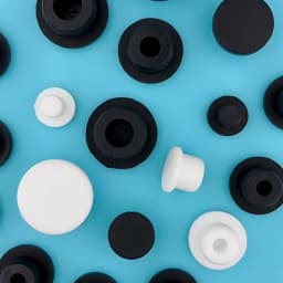 White Silicone Rubber Seal Hole Plugs Hollow Blanking End Cap Bore 6.8-201.5mm T Type Stopper Dustproof Plug Pipe Inserts