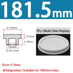 White Silicone Rubber Seal Hole Plugs Hollow Blanking End Cap Bore 6.8-201.5mm T Type Stopper Dustproof Plug Pipe Inserts