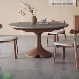 Design Nordic Wood Dining Tables Wood Marble High Oak Home Round Dining Tables Kitchen Extendable Furniture