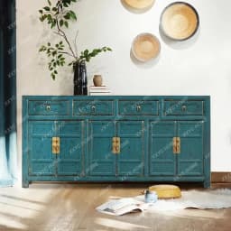 New Chinese style dining sideboard solid wood old entrance storage shoe cabinet decoration classical partition hall cabinet